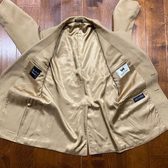 Gayfers Brookford Classics Vintage Camel Hair Sports Blazer Tan Men's 40R/Medium - Picture 6 of 11